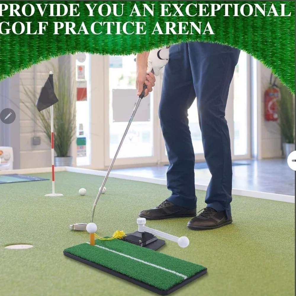 3-n-1 Golf Swing Trainer with Green Turf - Picture 2 of 7